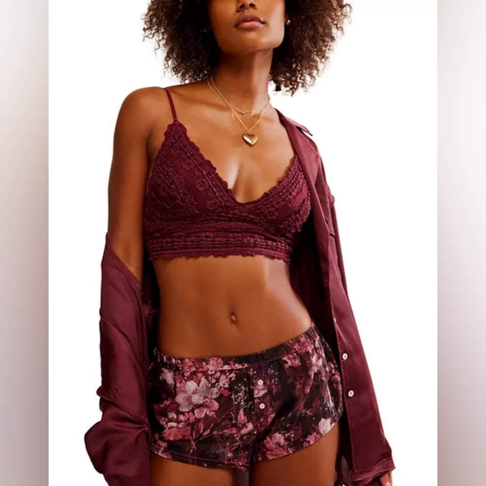FREE PEOPLE AMINA LONGLINE BRALETTE